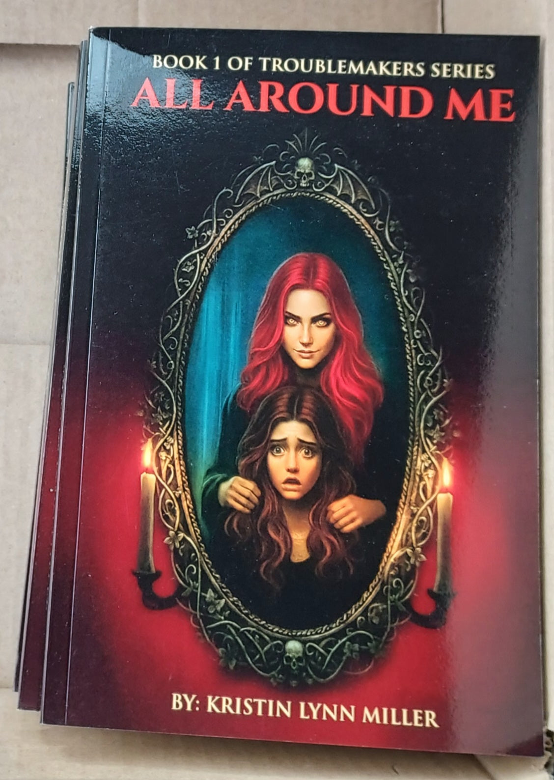 All Around Me Paperback Novel-Signed Copy!