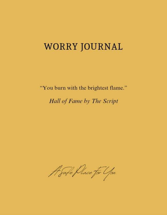 Worry Journal: Friends Of Family Edition-Digital Download