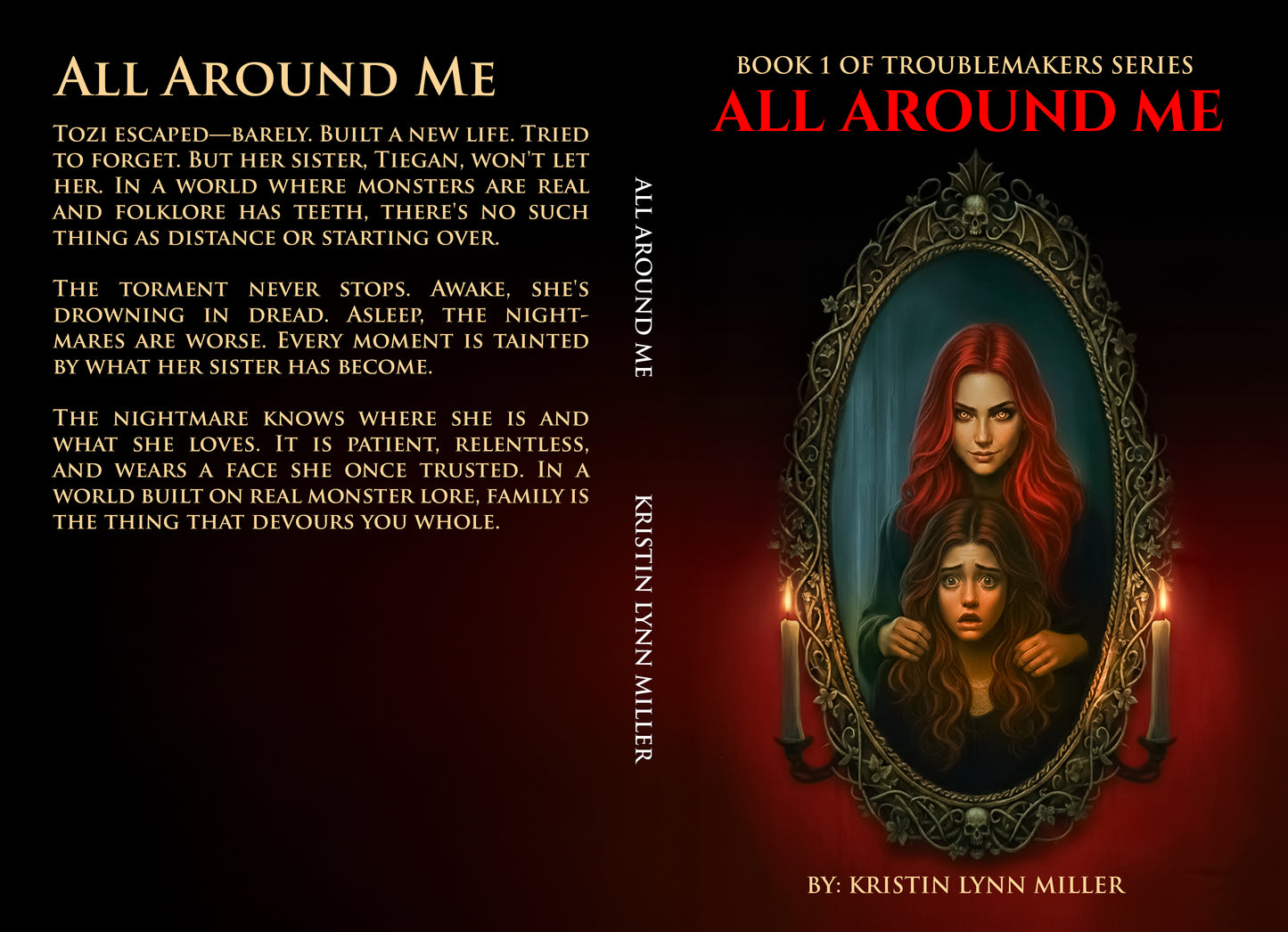 All Around Me Paperback Novel-Signed Copy!