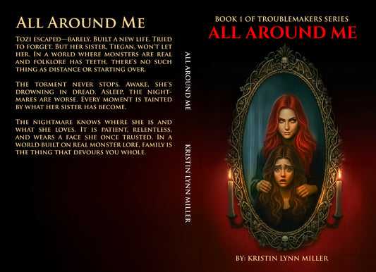 All Around Me Paperback Novel-Signed Copy!